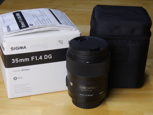 Sigma 35mm dg hsm - f/1.4, art