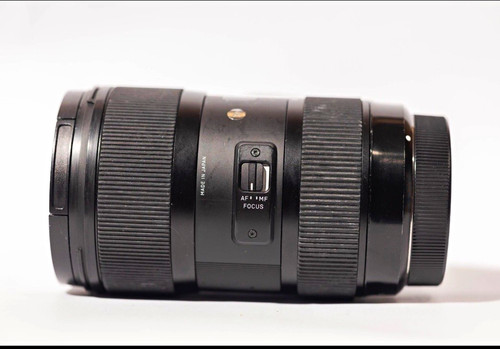 Sigma 35mm 8 dc zoom - f/1.8,